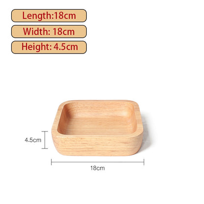 Wooden Japanese-Style Dinnerware