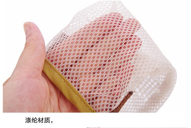 Cotton Mesh Hanging Storage Bag