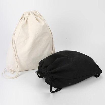 Cotton Canvas Drawstring Bag