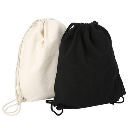 Cotton Canvas Drawstring Bag