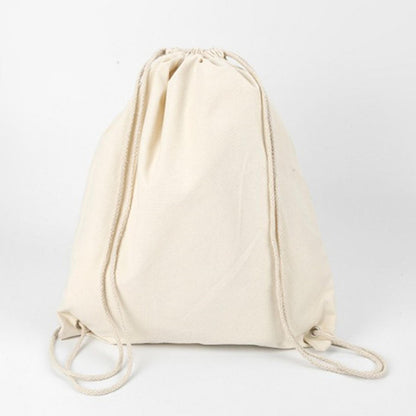 Cotton Canvas Drawstring Bag