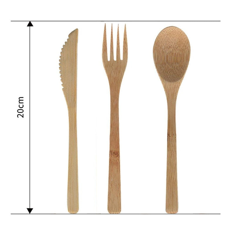 Bamboo Cutlery Set