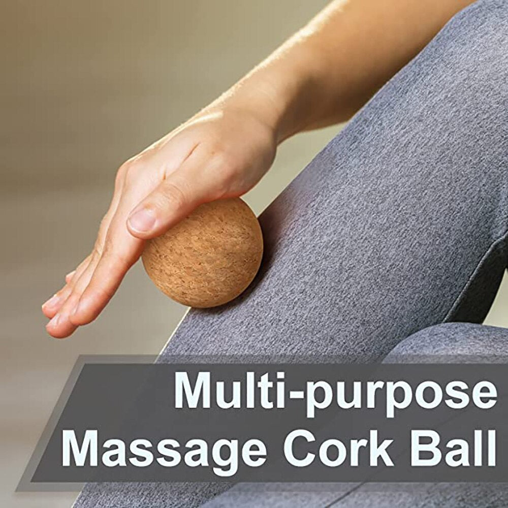 Cork Massage Ball Set