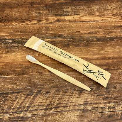 Bamboo Biodegradable Toothbrush - 1Pcs