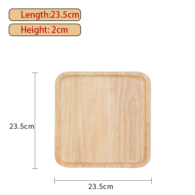 Wooden Japanese-Style Dinnerware