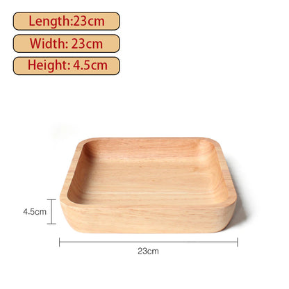 Wooden Japanese-Style Dinnerware